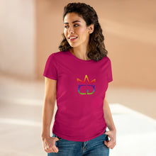 Load image into Gallery viewer, Crown Drip Women's Heavy Cotton Tee