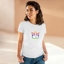 Load image into Gallery viewer, Crown Drip Women's Heavy Cotton Tee