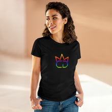 Load image into Gallery viewer, Crown Drip Women's Heavy Cotton Tee