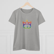 Load image into Gallery viewer, Crown Drip Women's Heavy Cotton Tee