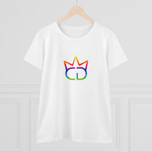 Crown Drip Women's Heavy Cotton Tee