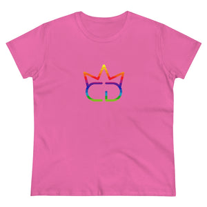 Crown Drip Women's Heavy Cotton Tee